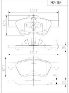 FBP4152 FI.BA nezařazený díl FBP4152 FI.BA