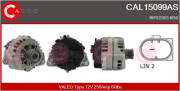 CAL15099AS CASCO alternátor CAL15099AS CASCO