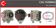 CAL15358AS CASCO alternátor CAL15358AS CASCO