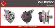 CAL15509GS CASCO alternátor CAL15509GS CASCO