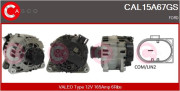 CAL15A67GS CASCO alternátor CAL15A67GS CASCO