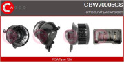 CBW70005GS CASCO vnútorný ventilátor CBW70005GS CASCO
