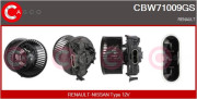 CBW71009GS CASCO vnútorný ventilátor CBW71009GS CASCO