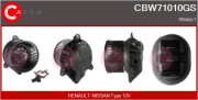CBW71010GS CASCO vnútorný ventilátor CBW71010GS CASCO
