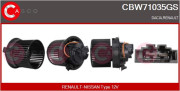 CBW71035GS CASCO vnútorný ventilátor CBW71035GS CASCO