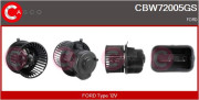 CBW72005GS CASCO vnútorný ventilátor CBW72005GS CASCO