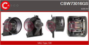 CBW73016GS vnitřní ventilátor Genuine CASCO