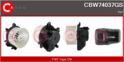 CBW74037GS CASCO vnútorný ventilátor CBW74037GS CASCO