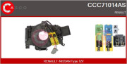 CCC71014AS CASCO vinutá prużina, airbag CCC71014AS CASCO