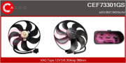 CEF73301GS CASCO ventilátor chladenia motora CEF73301GS CASCO
