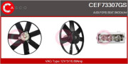 CEF73307GS CASCO ventilátor chladenia motora CEF73307GS CASCO