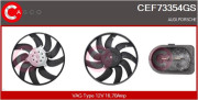 CEF73354GS CASCO ventilátor chladenia motora CEF73354GS CASCO