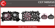 CEF74052GS CASCO elektromotor vetráka chladiča CEF74052GS CASCO