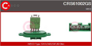 CRS61002GS CASCO odpor vnútorného ventilátora CRS61002GS CASCO