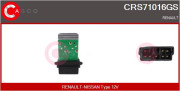 CRS71016GS CASCO odpor vnútorného ventilátora CRS71016GS CASCO