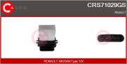 CRS71029GS CASCO odpor vnútorného ventilátora CRS71029GS CASCO