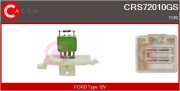 CRS72010GS CASCO odpor vnútorného ventilátora CRS72010GS CASCO