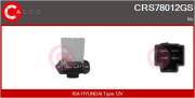 CRS78012GS CASCO odpor vnútorného ventilátora CRS78012GS CASCO