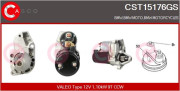 CST15176GS Startér Genuine CASCO