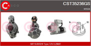 CST35236GS Startér Genuine CASCO