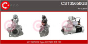 CST35650GS Startér Genuine CASCO