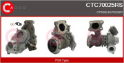 CTC70025RS CASCO plniace dúchadlo CTC70025RS CASCO