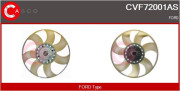 CVF72001AS CASCO spojka ventilátora chladenia CVF72001AS CASCO