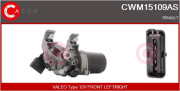 CWM15109AS CASCO motor stieračov CWM15109AS CASCO