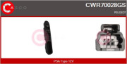CWR70028GS CASCO spínač elektrického otvárania okien CWR70028GS CASCO