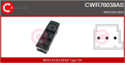 CWR76038AS CASCO spínač elektrického otvárania okien CWR76038AS CASCO