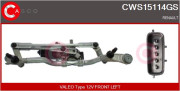 CWS15114GS CASCO systém čistenia skiel CWS15114GS CASCO
