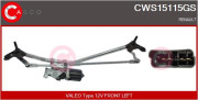 CWS15115GS CASCO systém čistenia skiel CWS15115GS CASCO