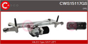 CWS15117GS CASCO systém čistenia skiel CWS15117GS CASCO