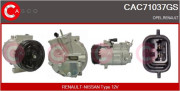 CAC71037GS CASCO kompresor klimatizácie CAC71037GS CASCO