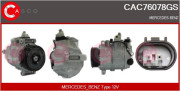 CAC76078GS Kompresor, klimatizace CASCO