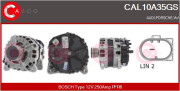 CAL10A35GS generátor CASCO
