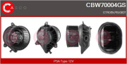 CBW70004GS vnitřní ventilátor Genuine CASCO