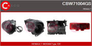 CBW71004GS vnitřní ventilátor CASCO