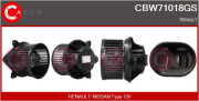 CBW71018GS vnitřní ventilátor CASCO