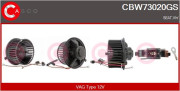 CBW73020GS vnitřní ventilátor CASCO
