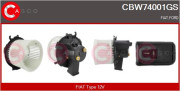 CBW74001GS vnitřní ventilátor Genuine CASCO