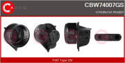 CBW74007GS vnitřní ventilátor Genuine CASCO