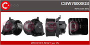 CBW76000GS vnitřní ventilátor CASCO