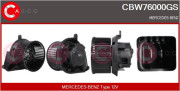 CBW76000GS vnitřní ventilátor Genuine CASCO