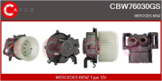 CBW76030GS vnitřní ventilátor Genuine CASCO