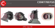 CBW77007GS vnitřní ventilátor CASCO