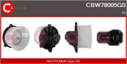 CBW78005GS vnitřní ventilátor Genuine CASCO