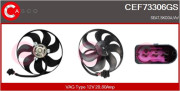 CEF73306GS CASCO ventilátor chladenia motora CEF73306GS CASCO