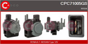 CPC71005GS CASCO menič tlaku, riadenie výfukových plynov CPC71005GS CASCO
