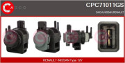 CPC71011GS Měnič tlaku, výfukový systém CASCO